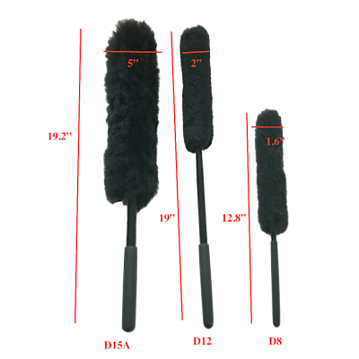 Master D0014 High Grade 100% Wool Car Cleaning Brush Auto Detail Brush for Wheel Cleaning /Exterior Cleaning