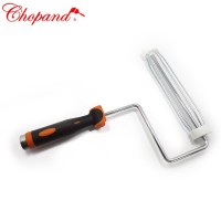 Zinc Coated Roller Handle With Soft Silicone Handle