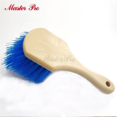 Master M71002 Stiff Bristle Short Handle Wheel And Tire Clean Brush Car Care Wash And Clean Brush