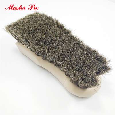 Master M71001 100% Natural Fine Horse Hair Soft Leather Cleaning Brush for Cleaning Upholstery, Car Interior, Auto Seats