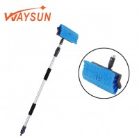 Professional 1.8m 2.5m Extendable Auto Vans For 2019 Cleaning Brush New Design Ice Glove Car Snow Scraper With Mitt