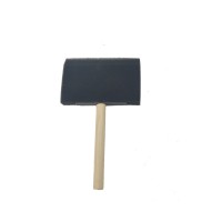 4 Inch Light weight Wood Handle Sponge Foam Paint  Brush